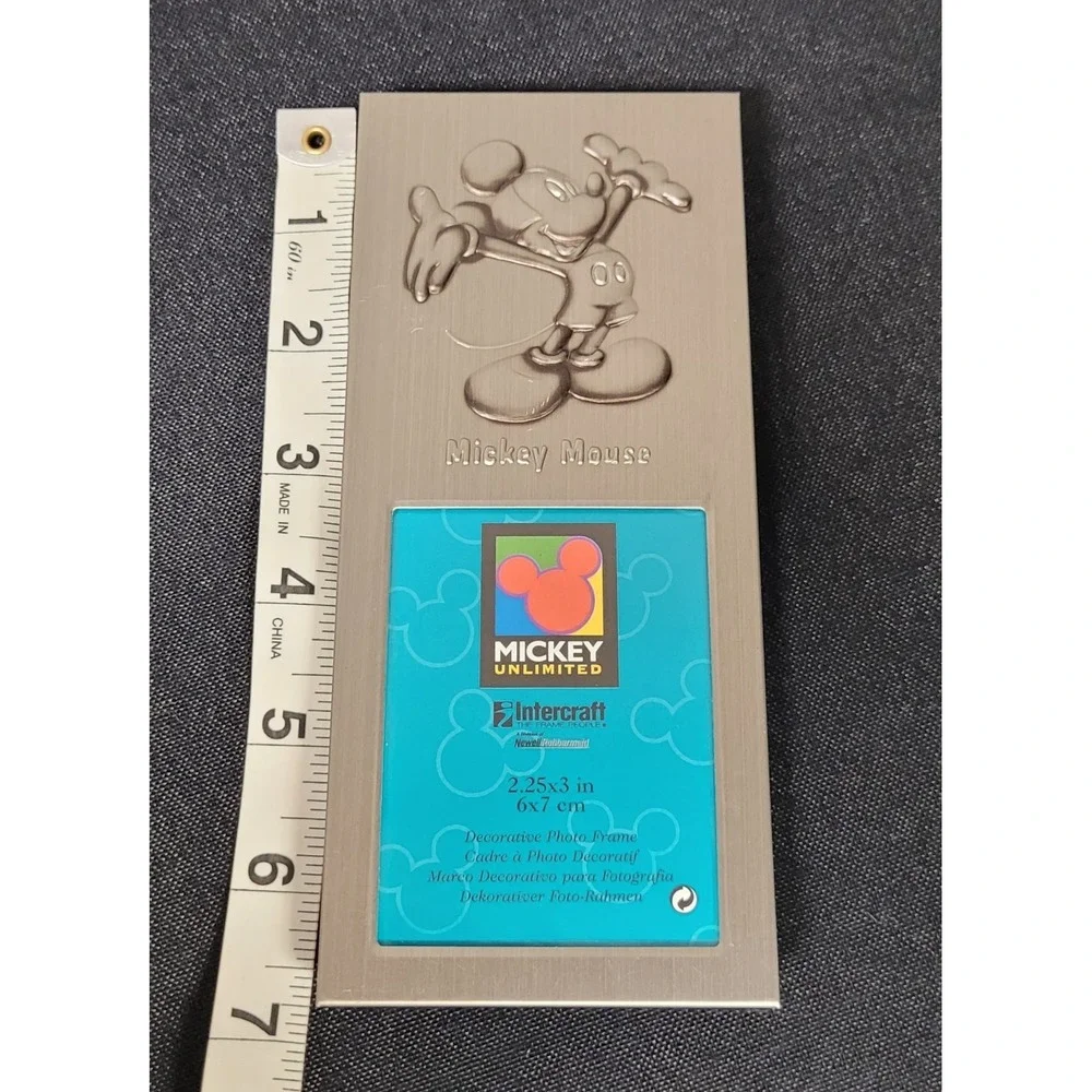 Disney Mickey Unlimited Mickey Mouse Picture Frame Holds 2.25 x 3 inch Photo